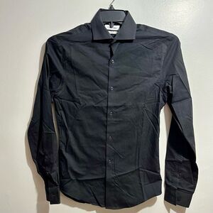 Calvin Klein Classic Black Dress Shirt (1071)